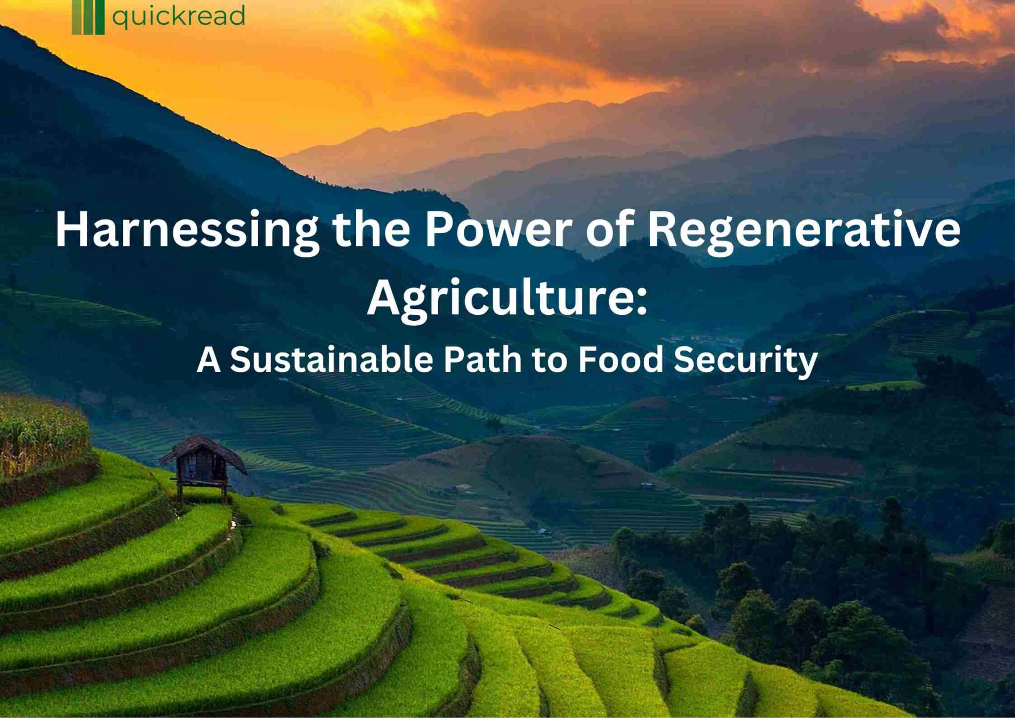 Harnessing the Power of Regenerative Agriculture: A Sustainable Path to ...