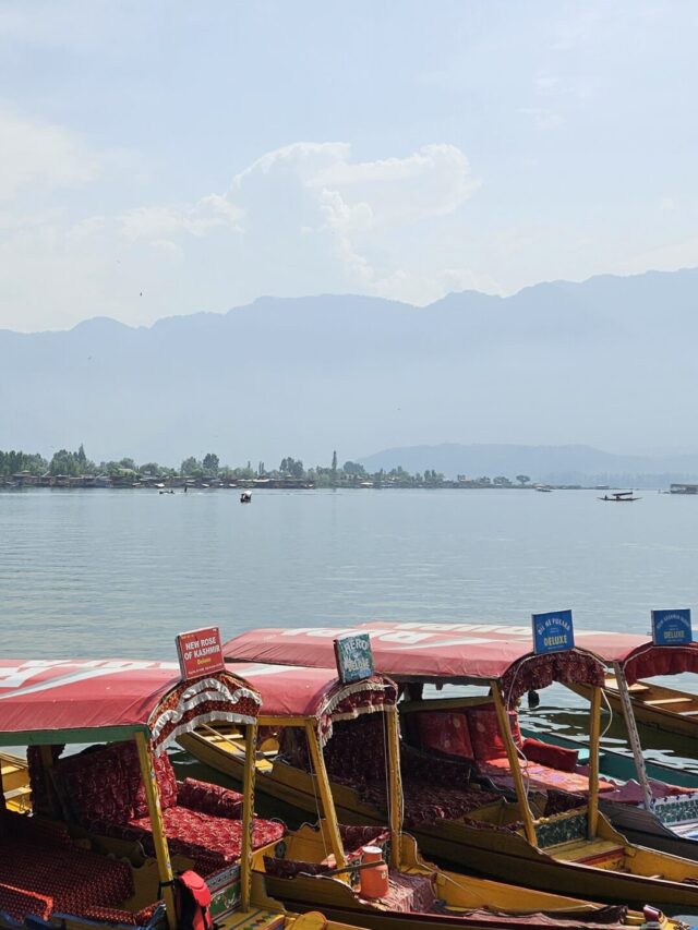 कश्मीर में घूमने के लिए शीर्ष 5 स्थान हैं: